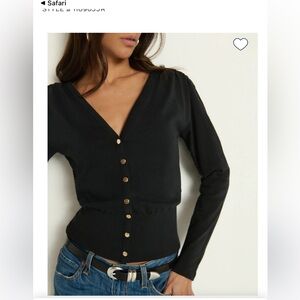 Nation LTD Collette Top, Size M, NEW with tags